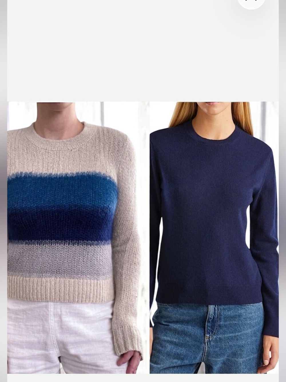 NWOT Rag & Bone Crew 💯 Wool & Merino Blend Neckline Sweaters Size SP|XS